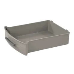 4 Drawer Weave Tower Dark Gray - Brightroom™: Plastic Storage Organizer, Portable Utility Drawers, Universal Storage -Smart Nest Store GUEST 0a40f3f1 978d 420b 8461 eb01b0e021bc