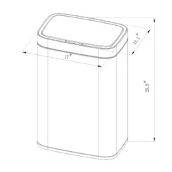 Motion Wastebasket With Liner - Brightroom™ -Smart Nest Store GUEST 0e7e13e3 1c51 4968 9797 f05398706d76
