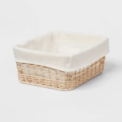 Tapered Woven Basket With Liner - Brightroom™ -Smart Nest Store GUEST 0fb1f4e5 0222 49b3 bf2a 53282a25b189