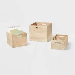 Small Decorative Light Wood Crate Natural - Brightroom™ 5 Small Decorative Light Wood Crate Natural - Brightroom™ -Smart Nest Store GUEST 1433e760 ccd4 4d74 8b8b fdcc848f7469 1