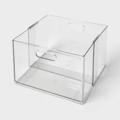 All Purpose Clear Expandable Bin Large - Brightroom™ -Smart Nest Store GUEST 1b4378b1 8390 416c 9420 f492a930d124