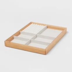 9" X 12" Stackable Bamboo Accessory Tray - Brightroom™ -Smart Nest Store GUEST 1f2fb6f5 d420 4901 8c1b 0b1aa3b3edc1