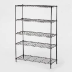 5 Tier Wide Wire Shelving - Brightroom™ -Smart Nest Store GUEST 21d3addb 9b67 45e8 98b9 a6831702664f