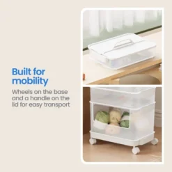 7pc Click In Place Rolling Storage Cart Kit Plastic Storage Home And Office Organization - Brightroom™ 14 7pc Click In Place Rolling Storage Cart Kit Plastic Storage Home And Office Organization - Brightroom™ -Smart Nest Store GUEST 221ae4b7 deb7 46d1 9260 bd2bab84ee31