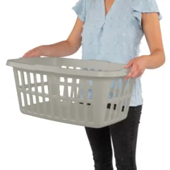 1.5bu Laundry Basket Gray - Brightroom™ -Smart Nest Store GUEST 2cd1c6f5 0c55 4128 b5ae 3dedca94f33d