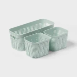 3pk Wave Assorted Decorative Basket 5L Narrow 2c Brightroom™ 9 3pk Wave Assorted Decorative Basket 5L Narrow 2c Brightroom™ -Smart Nest Store GUEST 35454230 d614 4767 8785 2efa57cdf539
