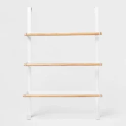 Over The Door Tiered Towel Rack With Wood - Brightroom™ -Smart Nest Store GUEST 360e721d 0eda 4a89 b7b6 be3d7c49e378