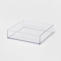 Plastic Organizer Tray Clear - Brightroom™ -Smart Nest Store GUEST 469774cb 755b 4557 be62 dbd8b5cb7028