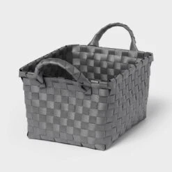 Woven Plastic Basket Small - Brightroom™ -Smart Nest Store GUEST 4b812fc8 8c68 4383 9d13 2275d7e7c362