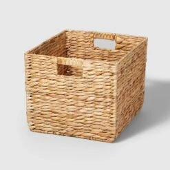 Woven Water Hyacinth Milk Crate - Brightroom™ -Smart Nest Store GUEST 5108b3bd 325d 4bd3 beb8 f48ab7a835d7