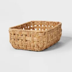 Rectangular Twisted Open Checkered Weave Basket - Brightroom™ -Smart Nest Store GUEST 514258d4 7e89 434a bb0b bbdf991578bf