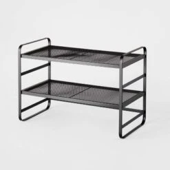2 Tier Shoe Rack Metal Mesh - Brightroom™ 6 2 Tier Shoe Rack Metal Mesh - Brightroom™ -Smart Nest Store GUEST 526c6366 f577 4843 a484 8fd156aad026