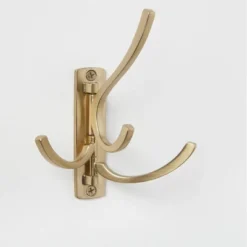 Modern Octopus Multi Swivel Hook Gold - Brightroom™: Swinging Wall Towel Hook, Gold Plated, Cast Aluminum, 15lb Capacity -Smart Nest Store GUEST 53a82056 4791 4f2c 9964 84127e1a6b63