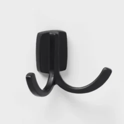 Modern Octopus Hook Matte Black - Brightroom™: Cast Aluminum Towel Hook, Powder-Coated, 20lb Capacity -Smart Nest Store GUEST 5d7d2c23 a7e6 4749 b211 1eb42a81a588