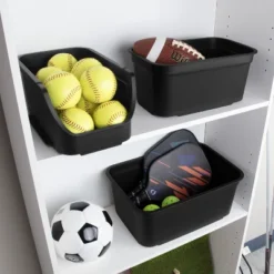 8.9qt Open Front Stackable Storage Bin - Brightroom™ -Smart Nest Store GUEST 6ecdc824 e19b 4712 a29f 18e9fb32d6cc 1