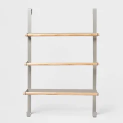 Over The Door Tiered Towel Rack With Wood - Brightroom™ -Smart Nest Store GUEST 715ad468 f41d 493b a4c1 eb32308150cb