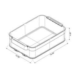 Click In Place 10qt Clear Plastic Storage Bin With White Latch For Home And Office Organization - Brightroom™ 17 Click In Place 10qt Clear Plastic Storage Bin With White Latch For Home And Office Organization - Brightroom™ -Smart Nest Store GUEST 7bc59eb0 84df 4c24 8827 dd8978f88d84