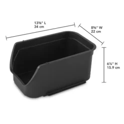 8.9qt Open Front Stackable Storage Bin - Brightroom™ -Smart Nest Store GUEST 82cd478b cf8f 45f4 afac 5b9333cbe627