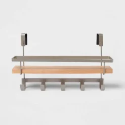 Shelf Rack With 5 Hooks - Brightroom™ -Smart Nest Store GUEST 853bdf41 ebc4 4517 bfd7 fb3b0039943d