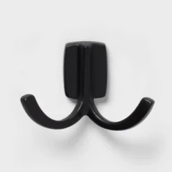Modern Octopus Hook Matte Black - Brightroom™: Cast Aluminum Towel Hook, Powder-Coated, 20lb Capacity -Smart Nest Store GUEST 86f17520 0fdd 4358 8f3c 70f23cb876ba