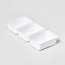 3pk Medium Storage Trays - Brightroom™ -Smart Nest Store GUEST 886a0588 a5fe 401b 8a7e 6e393d6724d1