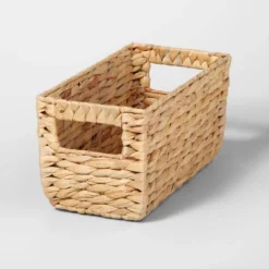 Woven Water Hyacinth Rectangular Basket - Brightroom™ -Smart Nest Store GUEST 8a915b46 0087 4c76 9169 70f6c96183b0