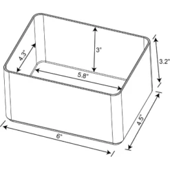 Medium Plastic Bathroom Tray - Brightroom™ -Smart Nest Store GUEST 9858e6ca 3f50 4503 905d d9e73a81720b