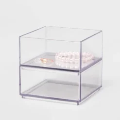 Plastic Organizer Tray Clear - Brightroom™ -Smart Nest Store GUEST 9a2c5e0f b18f 41ed a2aa 94cd6cc17cbd