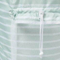 Backpack Laundry Bag Green - Brightroom™: 50L Capacity, Daydream Green, Stripe Pattern, Multipurpose, 1 Handle -Smart Nest Store GUEST 9de2318d 543c 4eac 8ae1 c8f77f0dbf3e