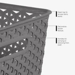 Large Y-Weave Decorative Storage Basket - Brightroom™ -Smart Nest Store GUEST a3f1d905 8094 4ecc a920 9301bf4a863d