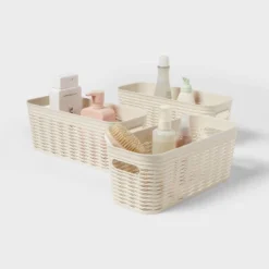 3pk Wave Half Medium Decorative Baskets Cream - Brightroom™ 5 3pk Wave Half Medium Decorative Baskets Cream - Brightroom™ -Smart Nest Store GUEST ae8d7269 73e1 4c7d a081 9d0e7946ed6a