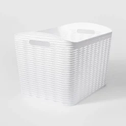 Wave XL Curved Storage Bin - Brightroom™ -Smart Nest Store GUEST b0d7c3a3 6f8e 4cd5 9fac 5d9f382d095b