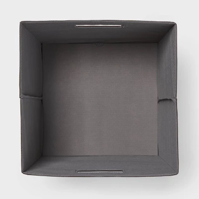 13" Fabric Bin 6pk Black - Brightroom™ 2 13" Fabric Bin 6pk Black - Brightroom™ - Image 2