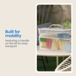 6pc Click In Place Slim Toolbox Kit Plastic Storage Home And Office Organization - Brightroom™​ -Smart Nest Store GUEST bf8f826a 7d36 4f15 b7db 34932e54fab9