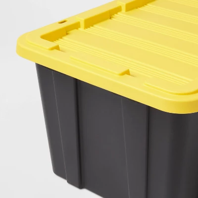 38gal Heavy Duty Storage Tote - Brightroom™ 2 38gal Heavy Duty Storage Tote - Brightroom™ - Image 2