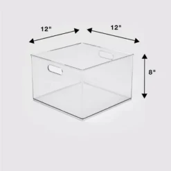 12" X 12" X 8" All Purpose Storage Bin - Brightroom™ 9 12" X 12" X 8" All Purpose Storage Bin - Brightroom™ -Smart Nest Store GUEST ca7b3513 2876 4b3c bb46 fdf71d2169ef