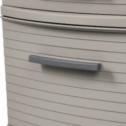 4 Drawer Weave Tower Dark Gray - Brightroom™: Plastic Storage Organizer, Portable Utility Drawers, Universal Storage -Smart Nest Store GUEST d0dacd46 7784 4a63 aded bb6428f8c9aa