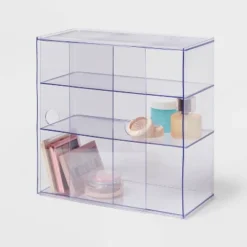 Clear Case With Sliding Doors - Brightroom™: Plastic Bath Caddy, Shower Organizer, Over The Door, 12"x6"x12" -Smart Nest Store GUEST ddc36c76 69d3 470e abb7 33a62199aa05
