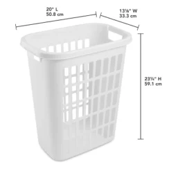 1.8bu Open Hamper White - Brightroom™ -Smart Nest Store GUEST df6e7c42 ff9c 4b67 93f7 685ef4f39ecb