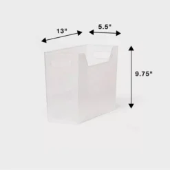 Medium Multipurpose Storage Bin Clear - Brightroom™ -Smart Nest Store GUEST e8813010 7aaa 4dec a2e4 ab84fa82c174