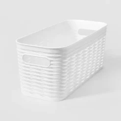 Wave Narrow Medium Storage Bin - Brightroom™ -Smart Nest Store GUEST f0a80dd8 f788 42e1 baa6 6e8da19d0473