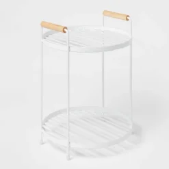 Round Vanity Organizer With Wood Handles - Brightroom™ -Smart Nest Store GUEST f2434174 7b6c 4774 aa32 39b1c1176e31