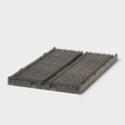 Large Foldable Crate Gray - Brightroom™ -Smart Nest Store GUEST fd3d4df3 9a74 44a9 bafa 9d6d74b87d3c