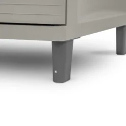 3 Drawer Storage Cabinet Gray - Brightroom™: Plastic Utility Storage Drawers, Universal Organization, No Assembly Required -Smart Nest Store GUEST ff32bec7 4ca8 4394 8298 afe2ef5ef4b9